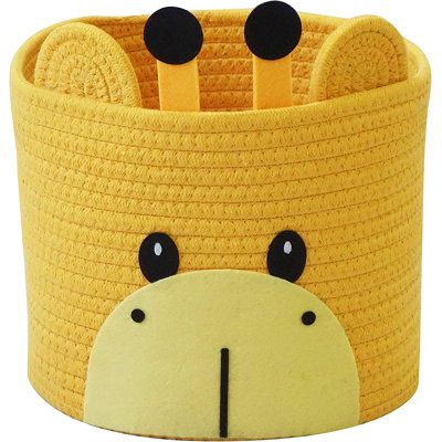 Organize in Style - Cool Friends & Clever Storage - Giraffe Baskets Make Clean-Up Fun!