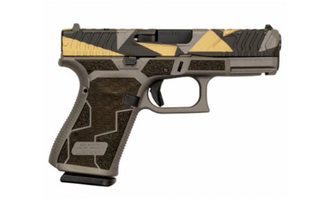 Glock 19 Gen 5 MOS FS 4.02" 9MM (3)15rd Pistol, Geodesic Camo w/ Hybrid Stipple - GLOGPA195S203RMRGC