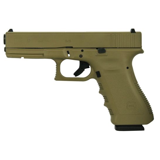Glock17 Gen3 Custom FDE Standard 9mm 4.49" 17rds, Flat Dark Earth