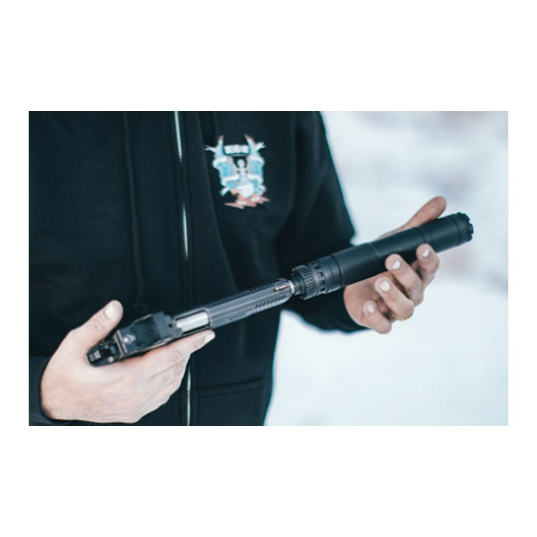 Dead Air Mojave 45 Pistol Suppressor, Black
