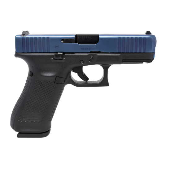 GLOCK 45 9MM 4.02" 17rd Pistol, Matte Blue/ Black - 12474