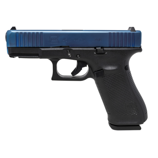 GLOCK 45 9MM 4.02" 17rd Pistol, Matte Blue/ Black - 12474