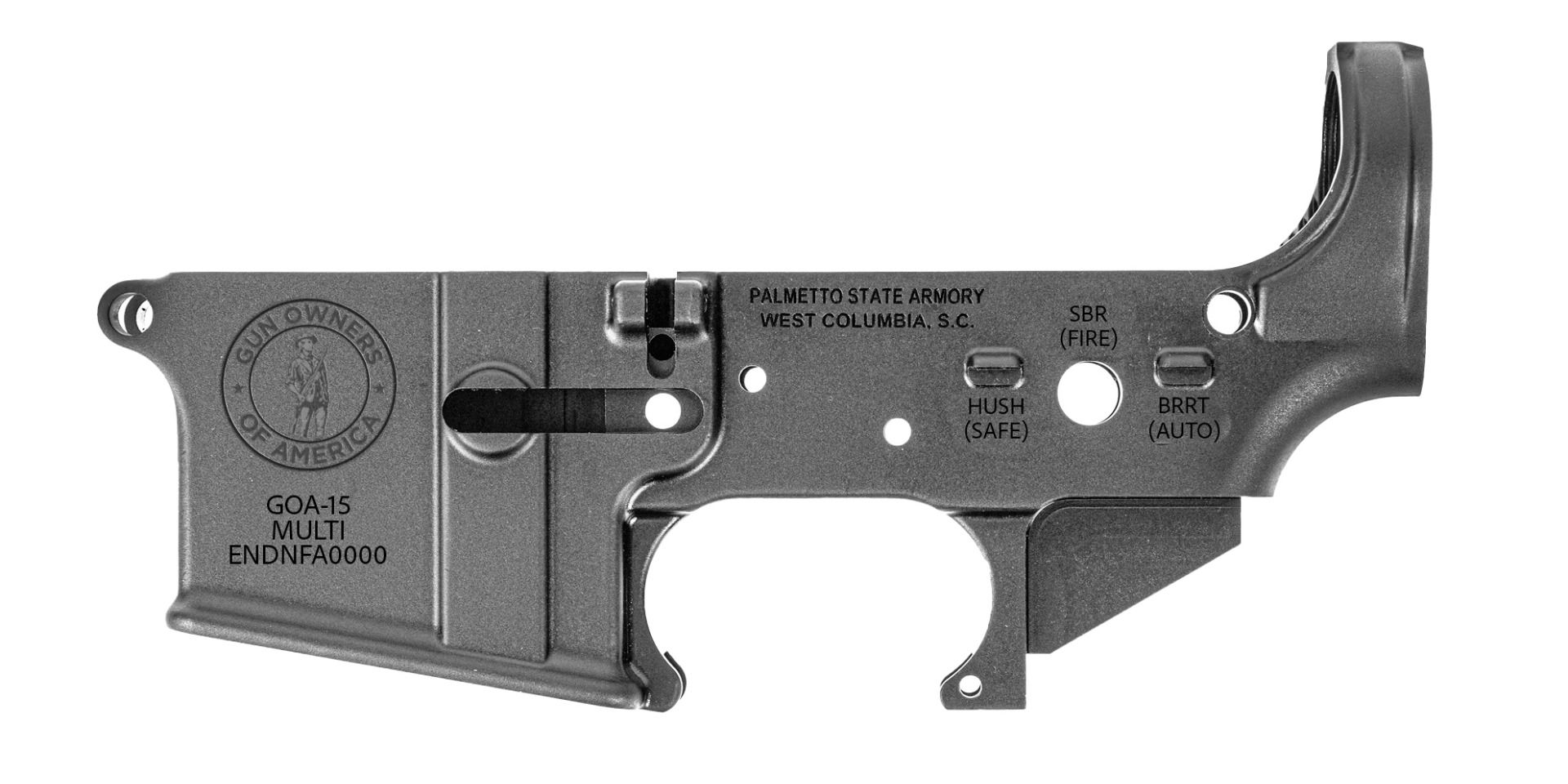 PSA AR-15 "GOA-15" Stripped Lower Receiver