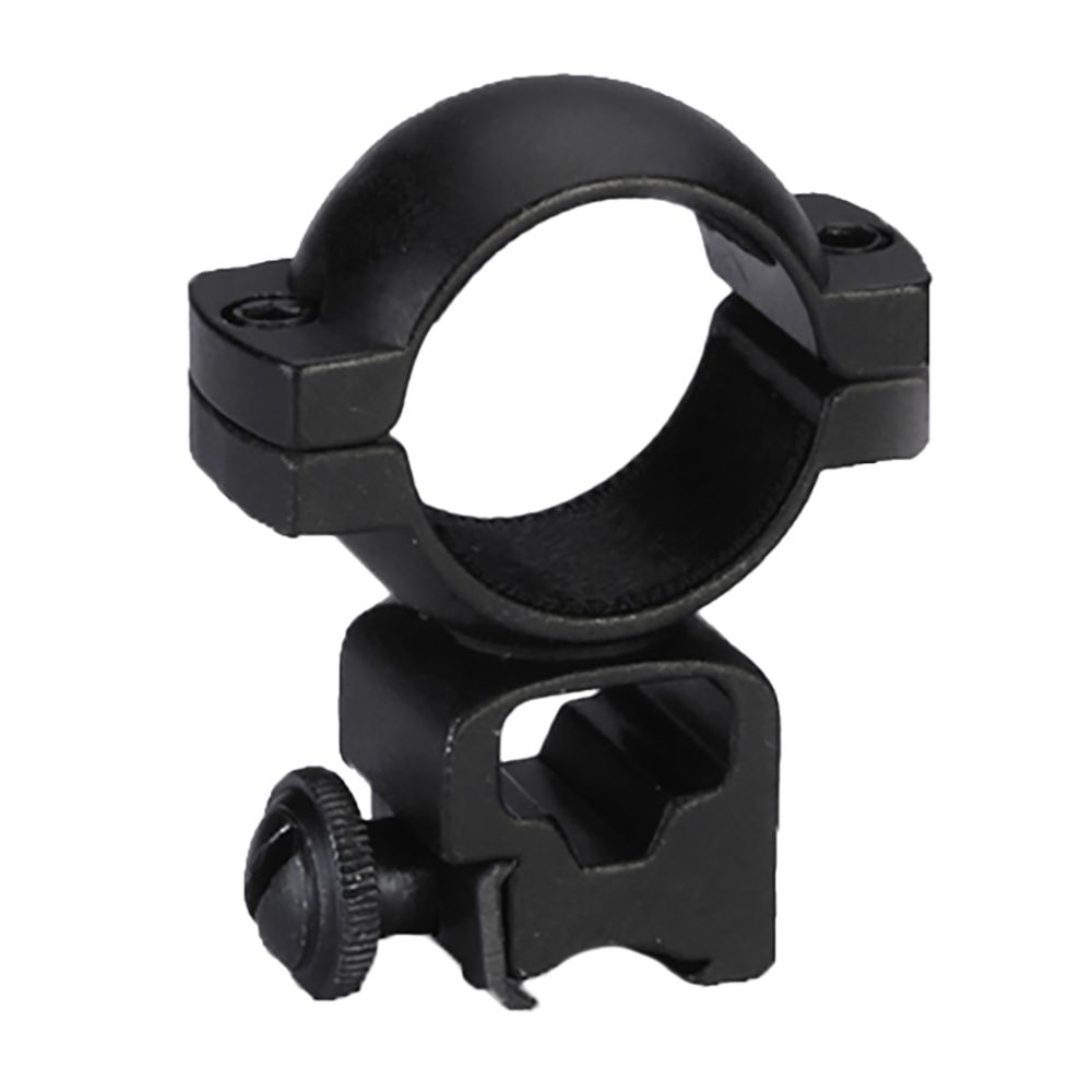 Traditions 1" Quick-Peep Aluminum Top/Bottom Style 1-Piece Scope Ring, Matte Black - A799DS