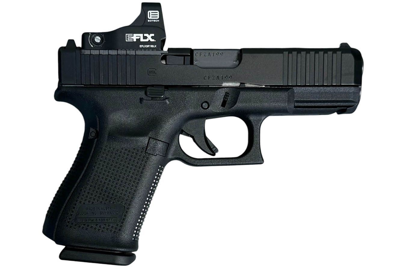 Glock G19 Gen5 MOS EoTech 4.02" 9mm 15rd Pistol w/ EoTech 3MOA Mini Reflex Sight - PA195E203MOS