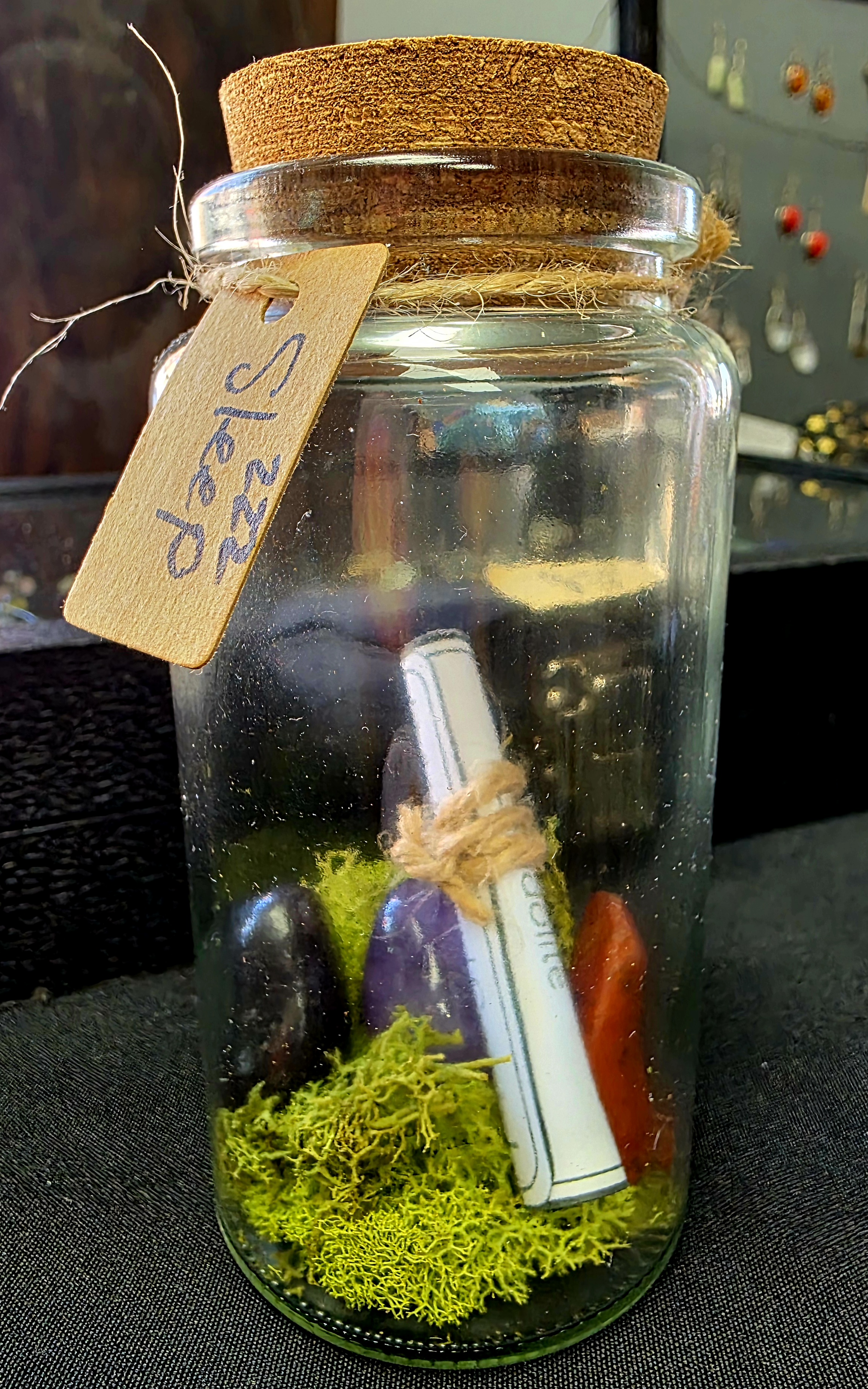 Crystal Prescription Jar (Sleep)