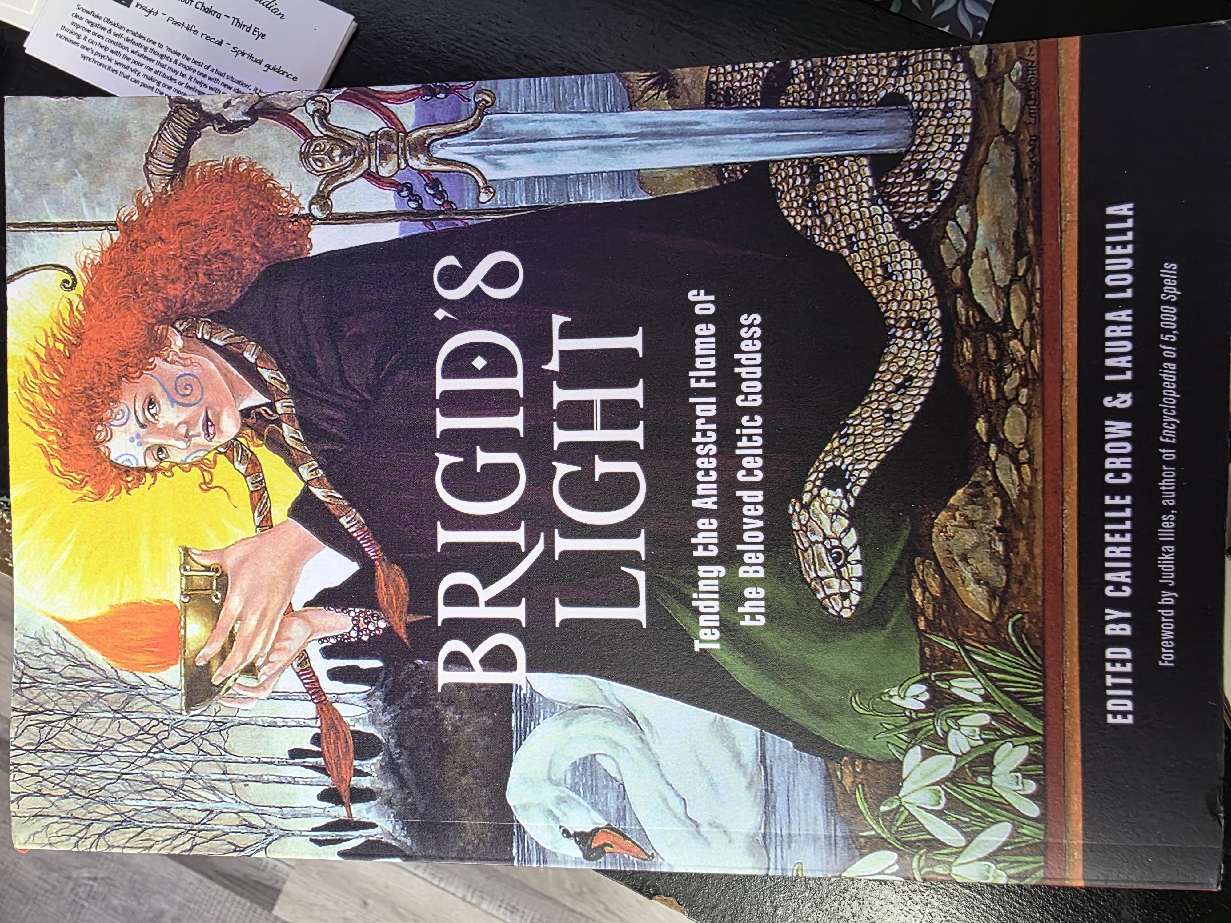 Brigid's Light: Tending the Ancestral Flame of the Beloved Celtic Goddess Book
