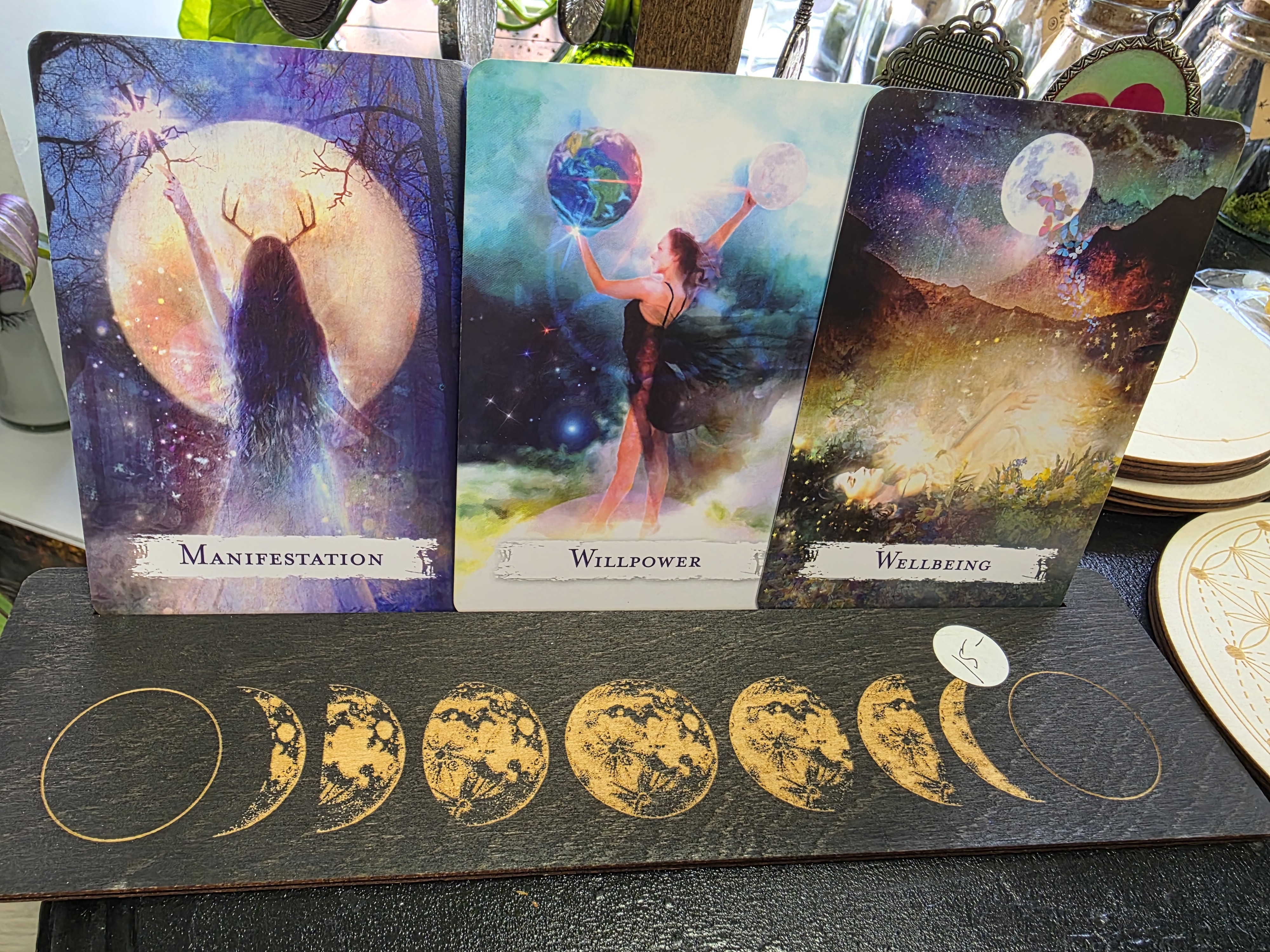 Moon Phase Tarot/Oracle Card Holder
