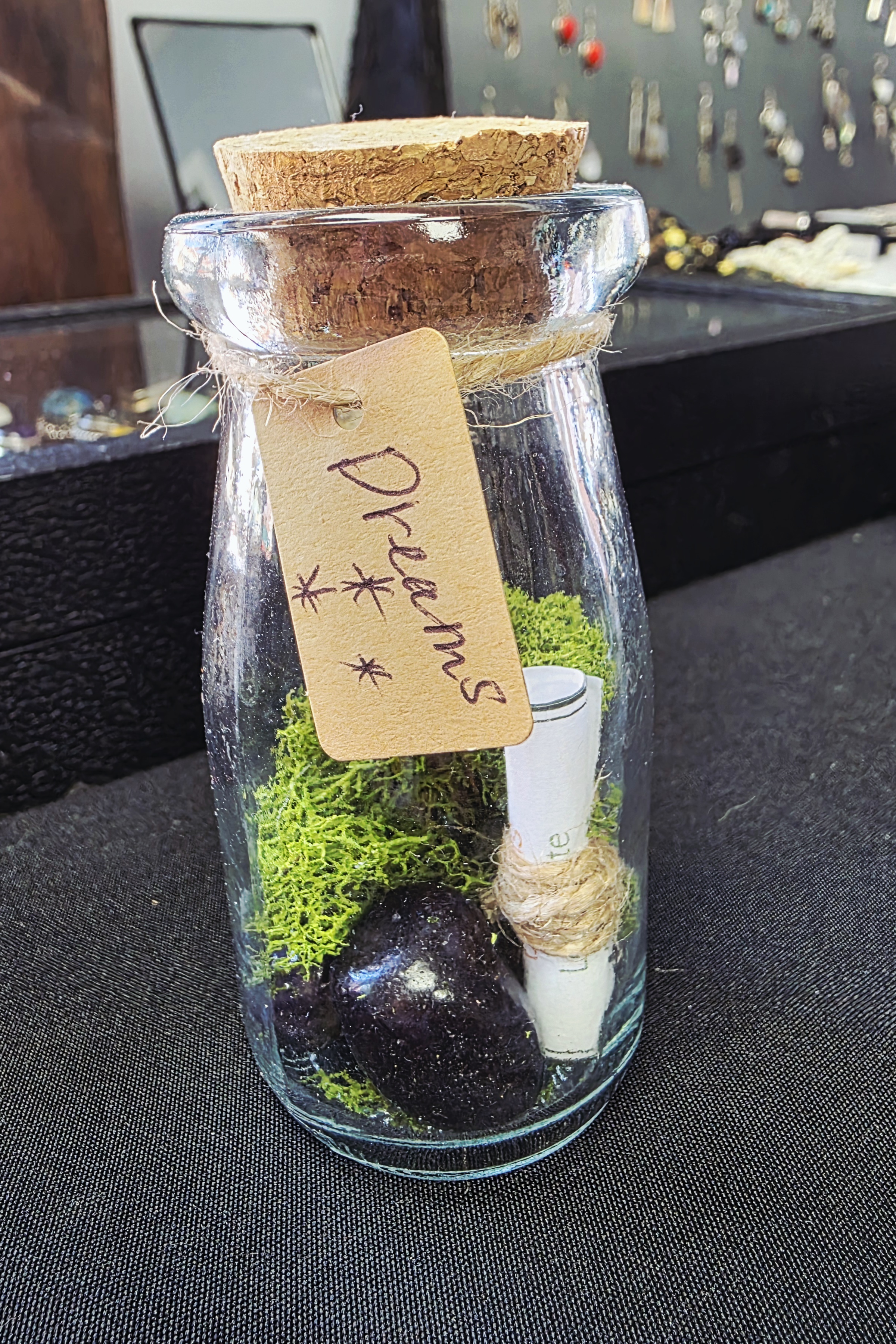 Reiki Charged Crystal Prescription Jars (Dreams)