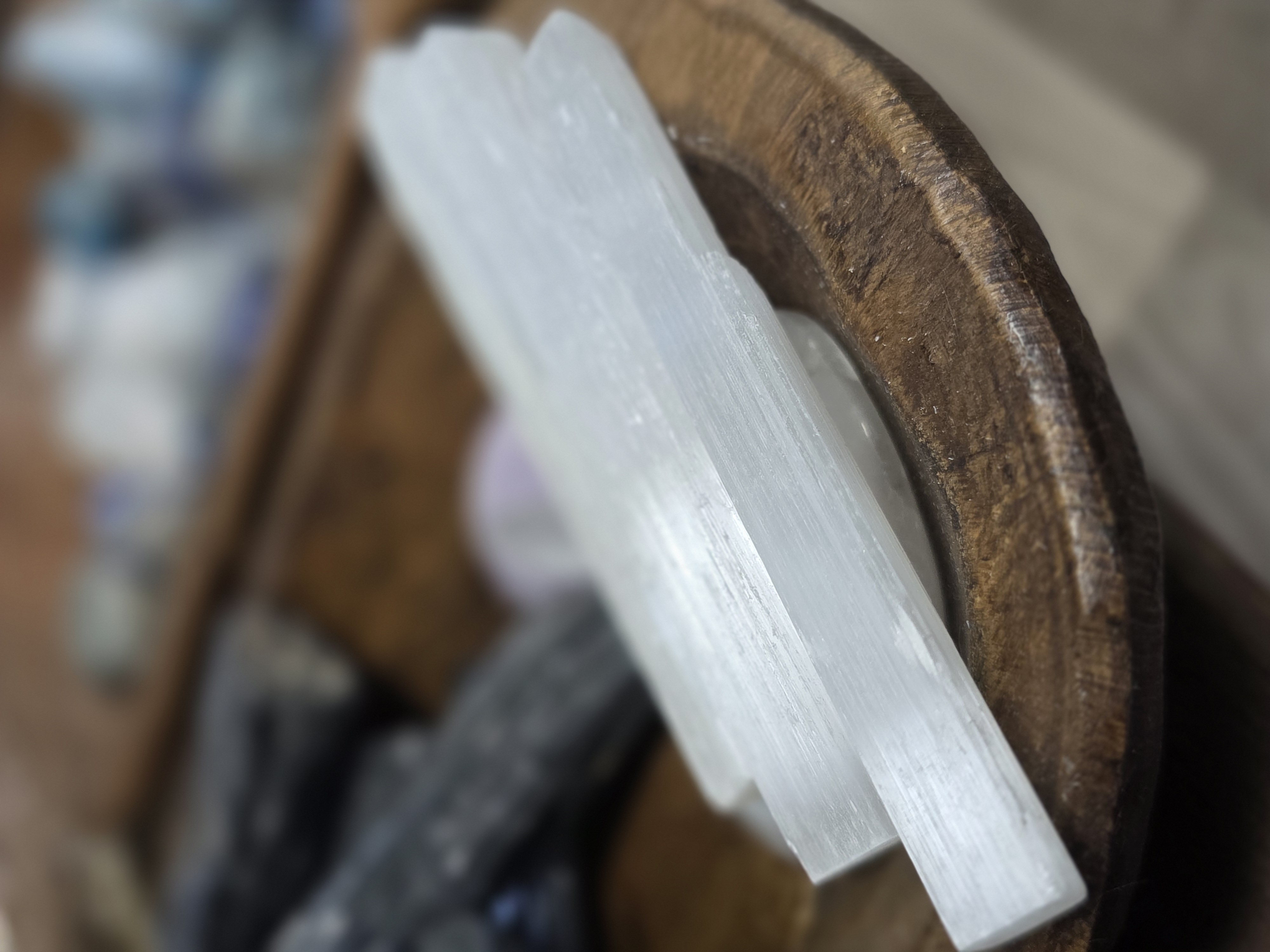 Selenite Crystal Wand