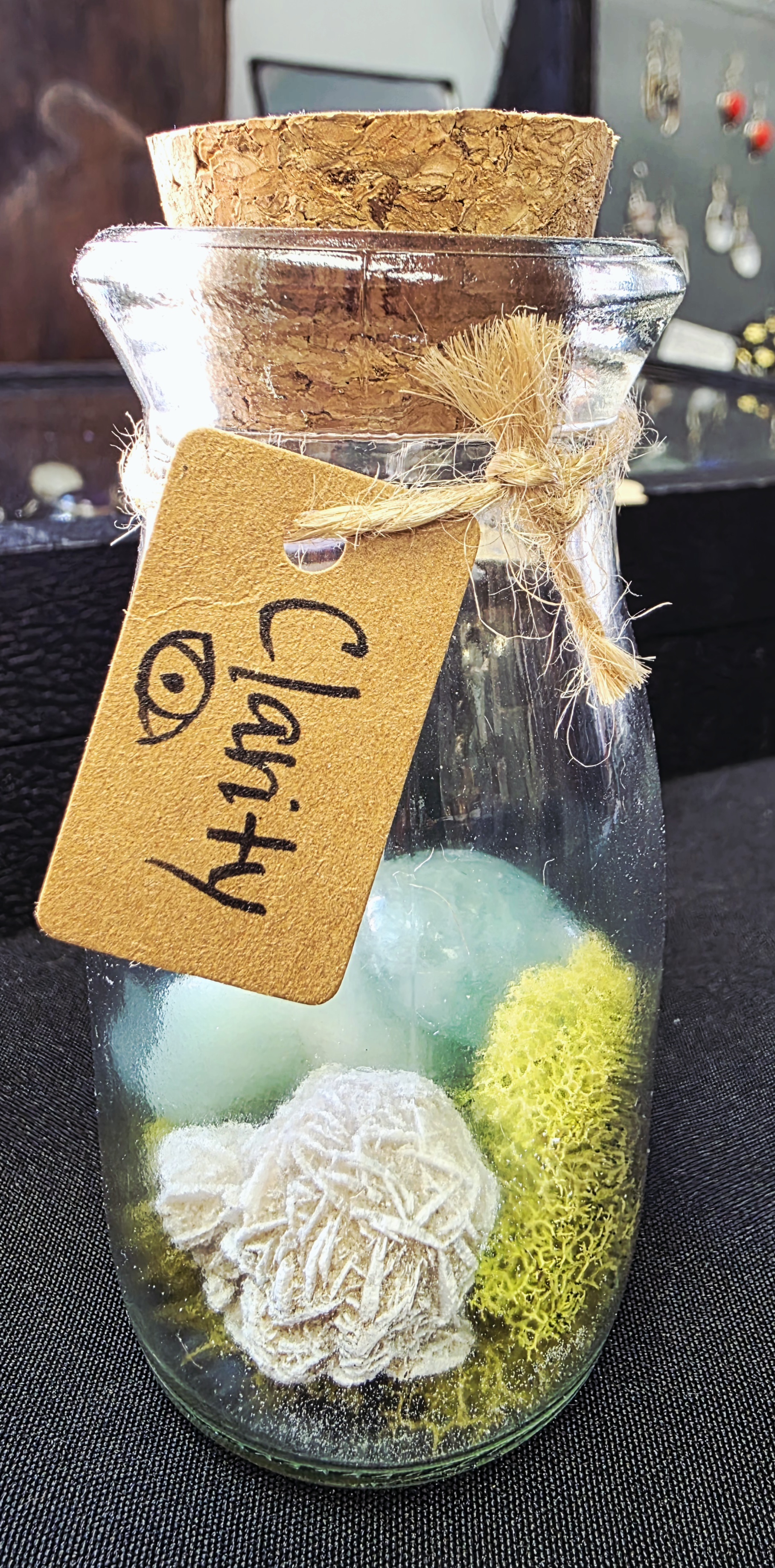 Clarity Crystal Prescription Jar