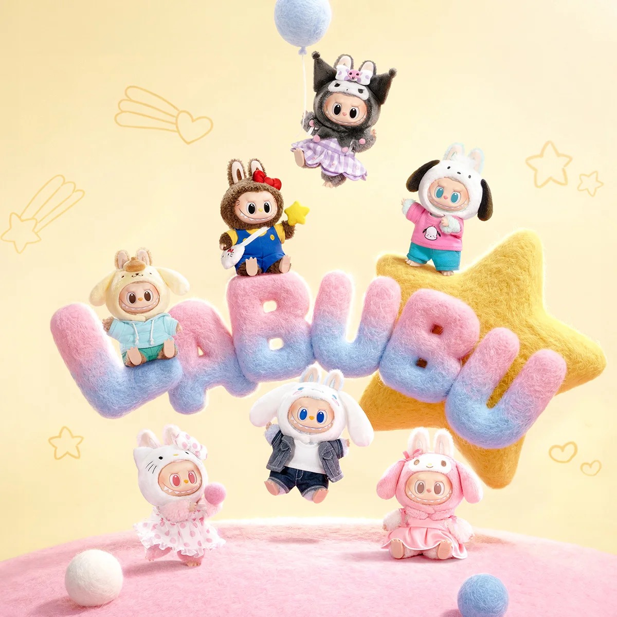 Labubu x Sanrio Blind Box 