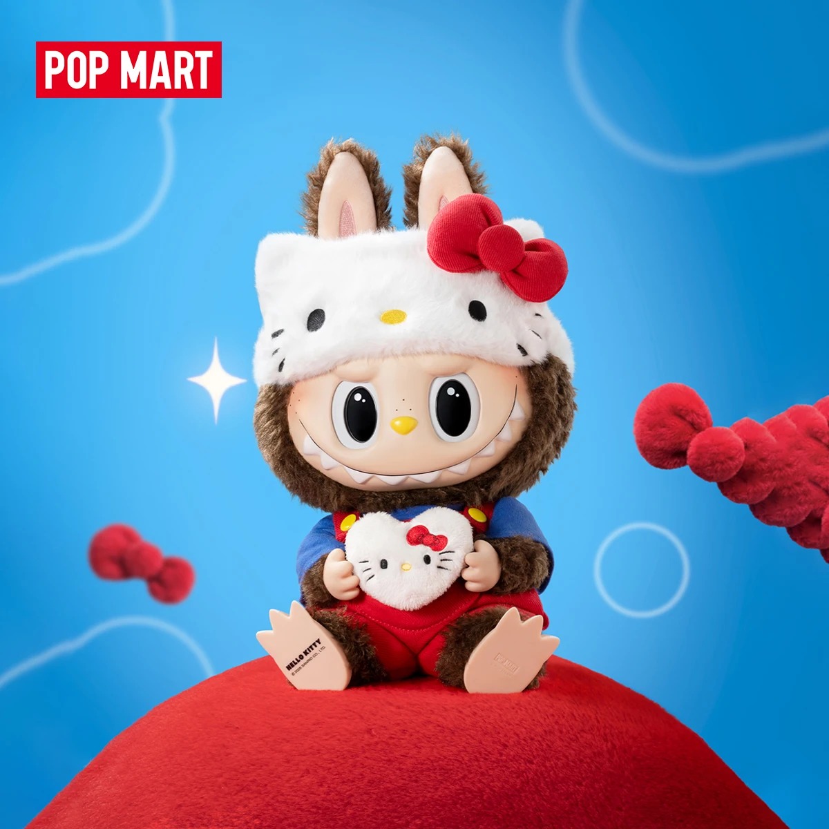 Labubu x Hello Kitty Plush Doll