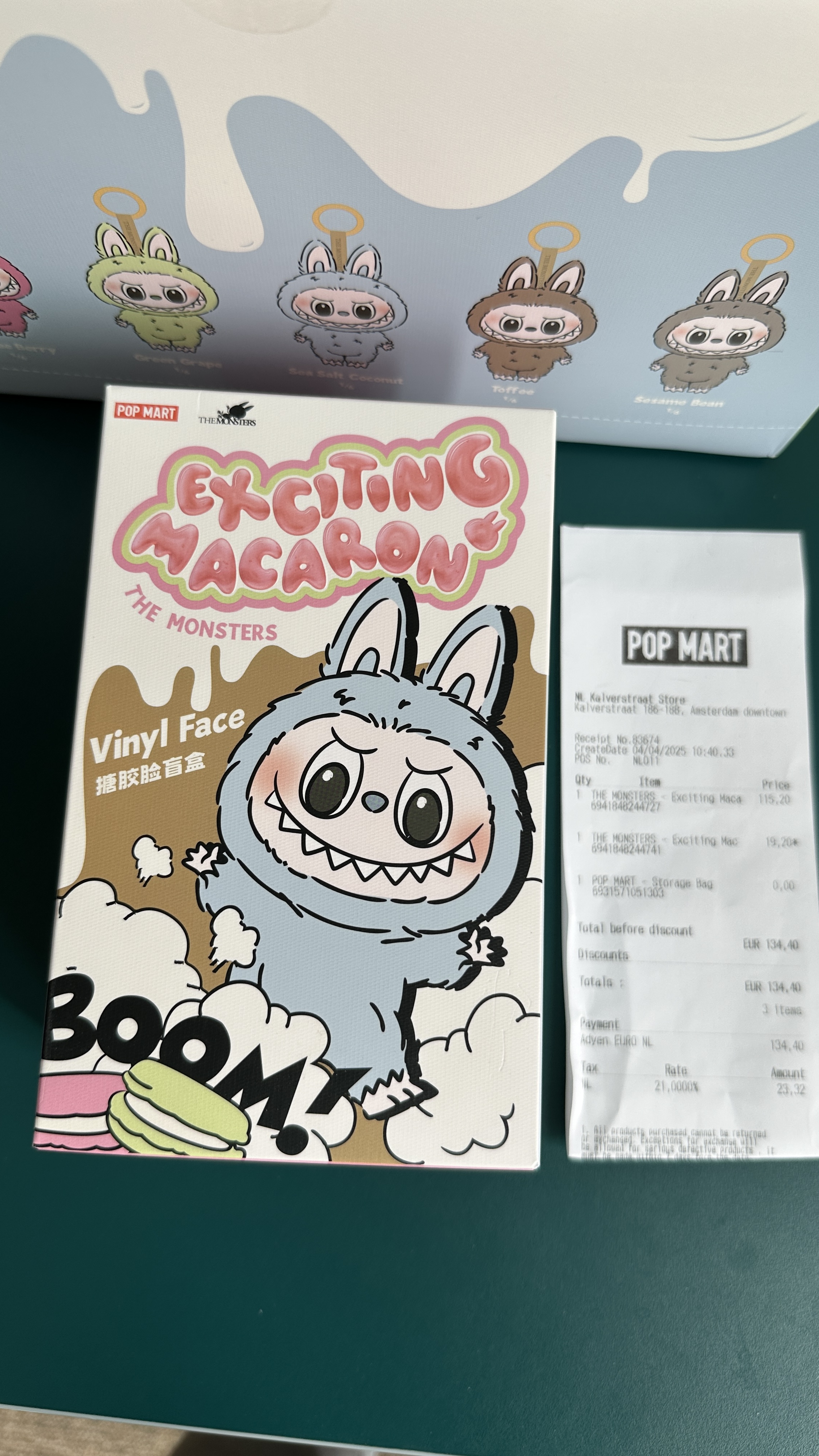 LABUBU EXCITING MACARON BLIND BOX-ULTIMELE BUCĂȚI