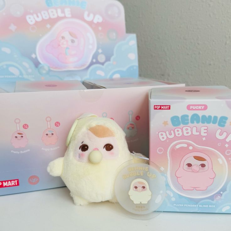 Pucky Beanie Bubble Up Blind Box 