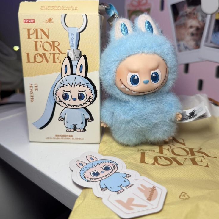 Labubu Pin For Love (Seria A–M)