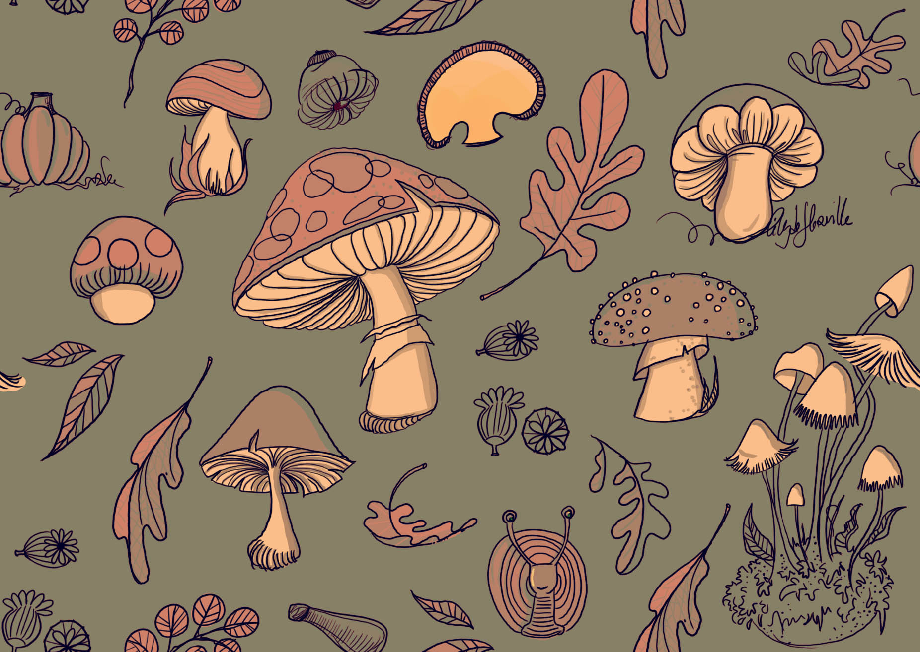 Automne sous cloches