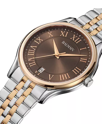 Balmain Two-Tone Stainless Steel Wristwatch