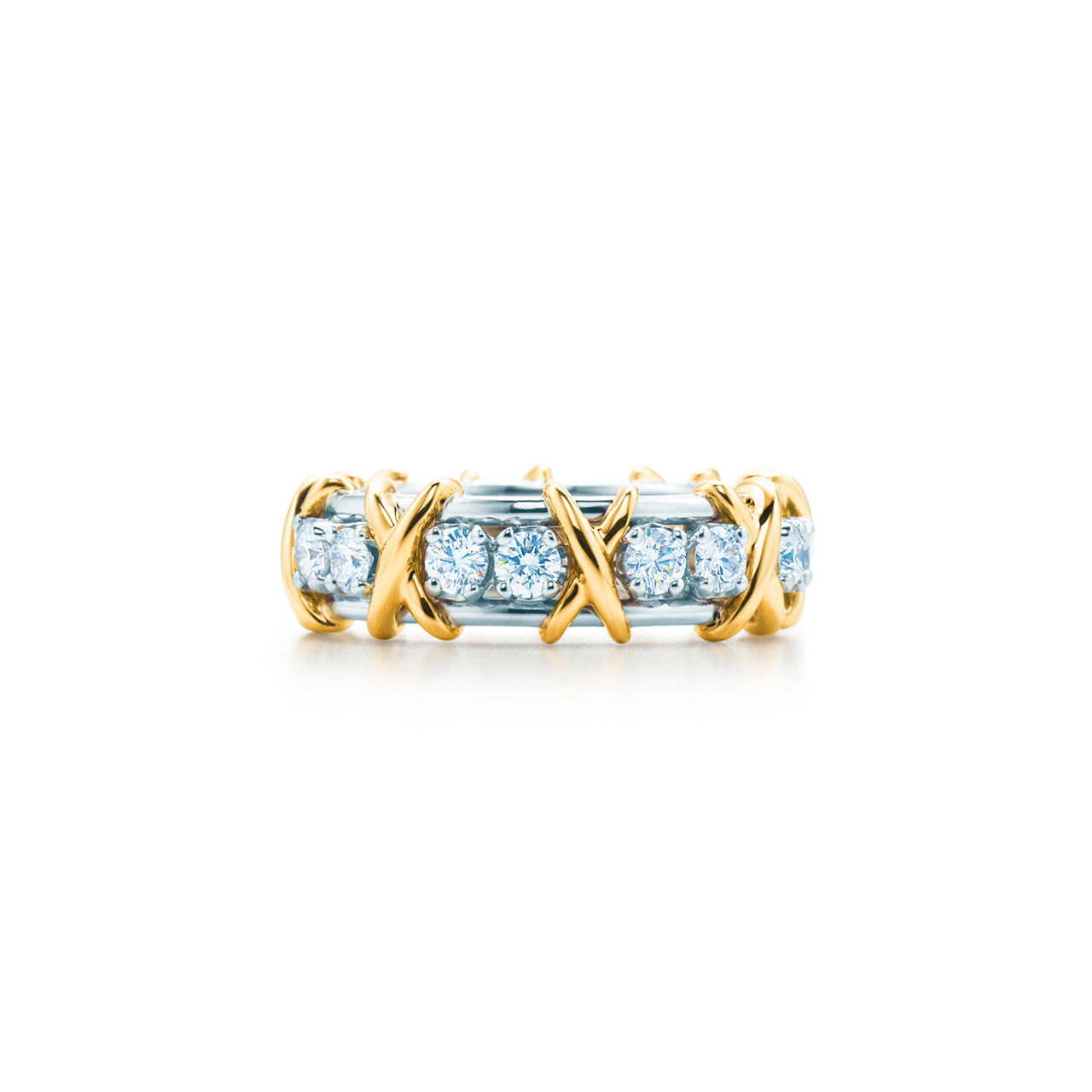 Diamond and Gold Eternity Ring