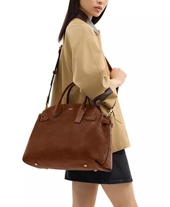 Brown Leather Handbag