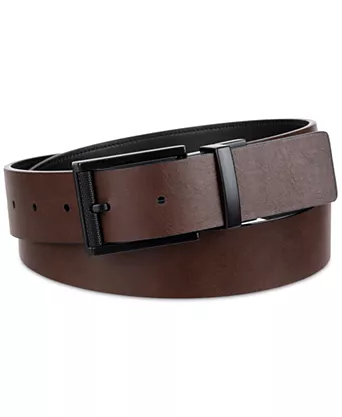 Men's Brown Leather Belt