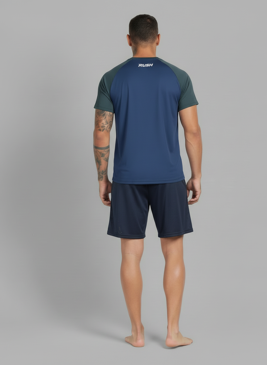 Bermuda Esportiva Masculina RUSH – Azul