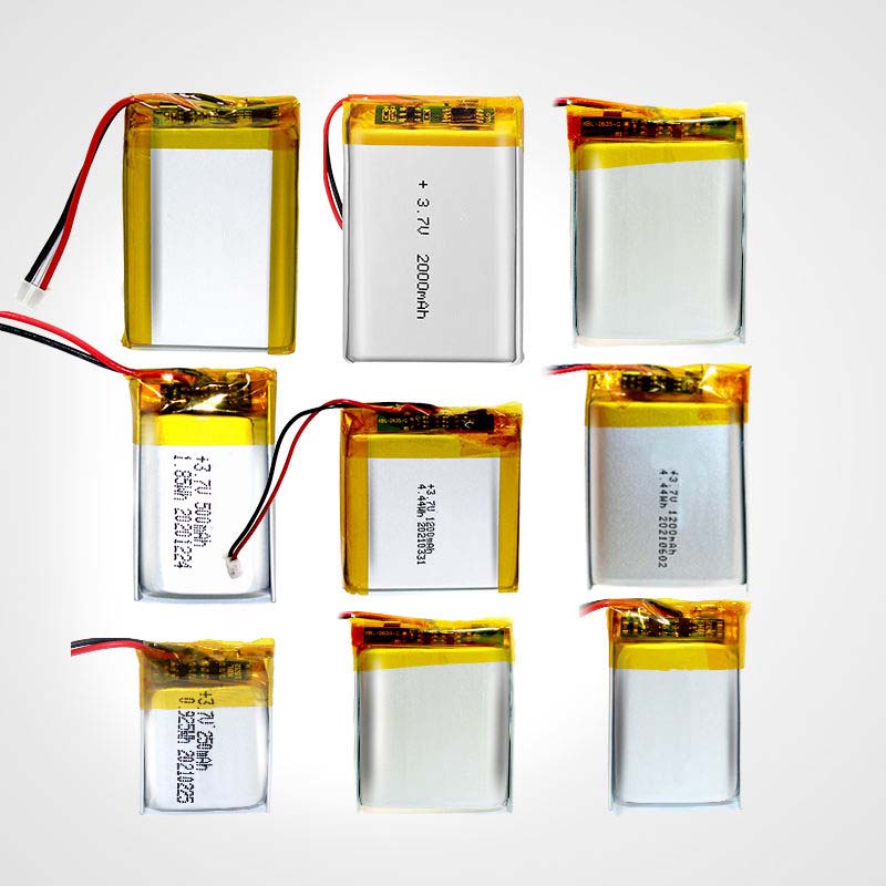 3.7V Li-Po Battery 500mAh/1000mAh/2000mAh/3000mAh