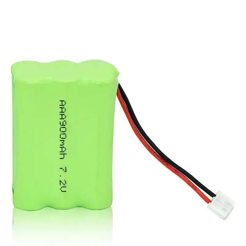 Rechargeable Ni-MH AAA Battery Pack 3.6V-7.2V 600-900mAh