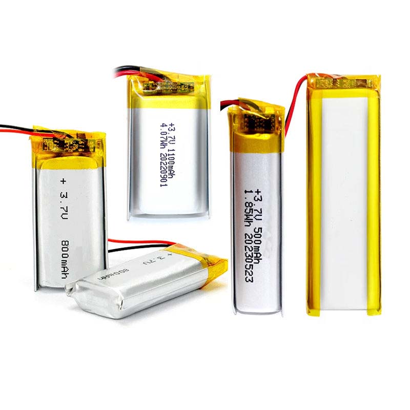 3.7V Li-Po Battery 500mAh/1000mAh/2000mAh/3000mAh