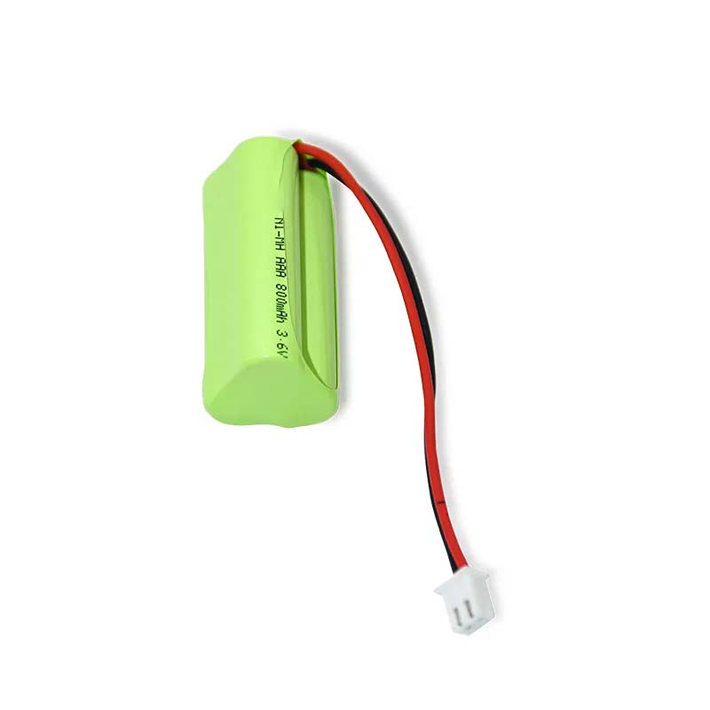 Rechargeable Ni-MH AAA Battery Pack 3.6V-7.2V 600-900mAh