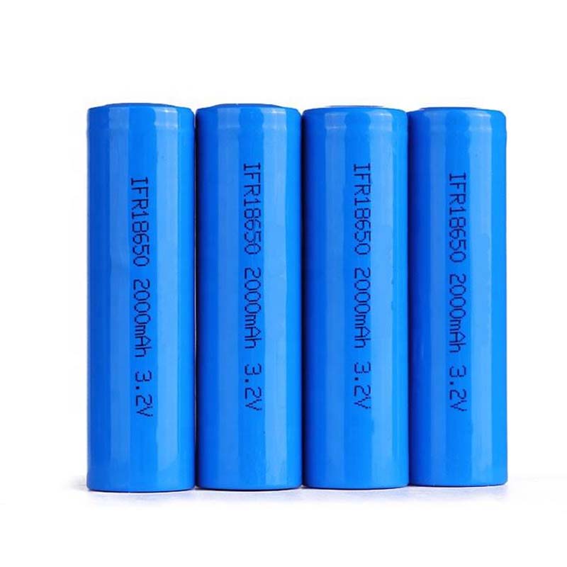 18650 3.2V 1500-1800mAh LiFePO4 Rechargeable Battery