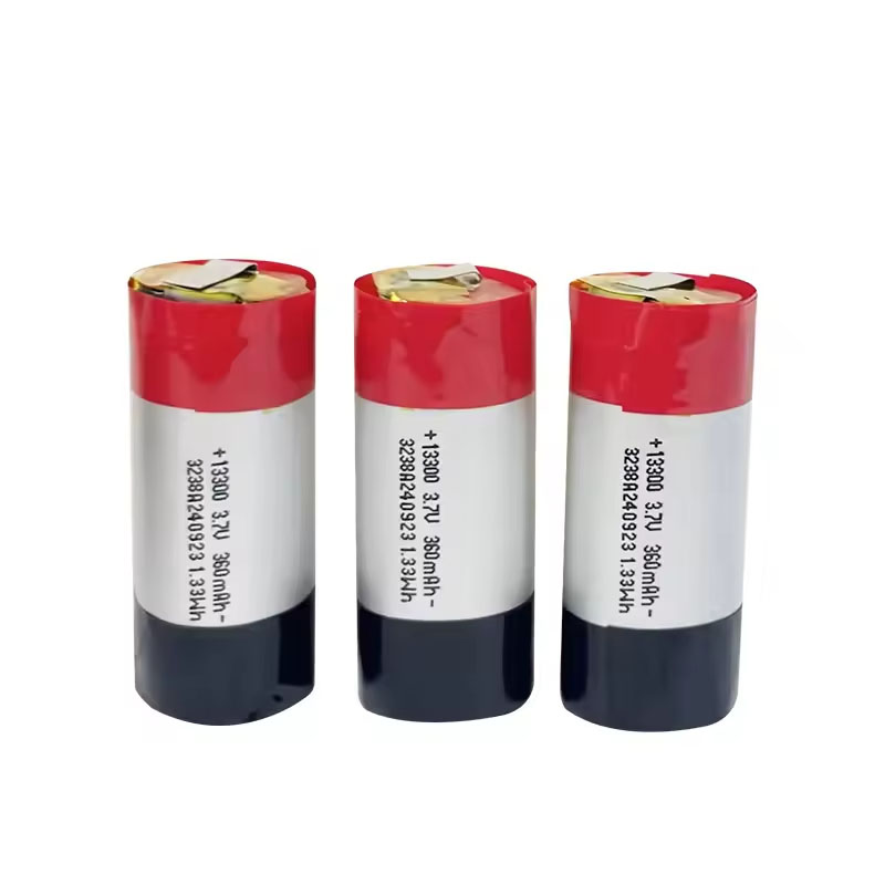 13300 3.7V 360mAh Cylindrical Li-ion Battery for E-cigar