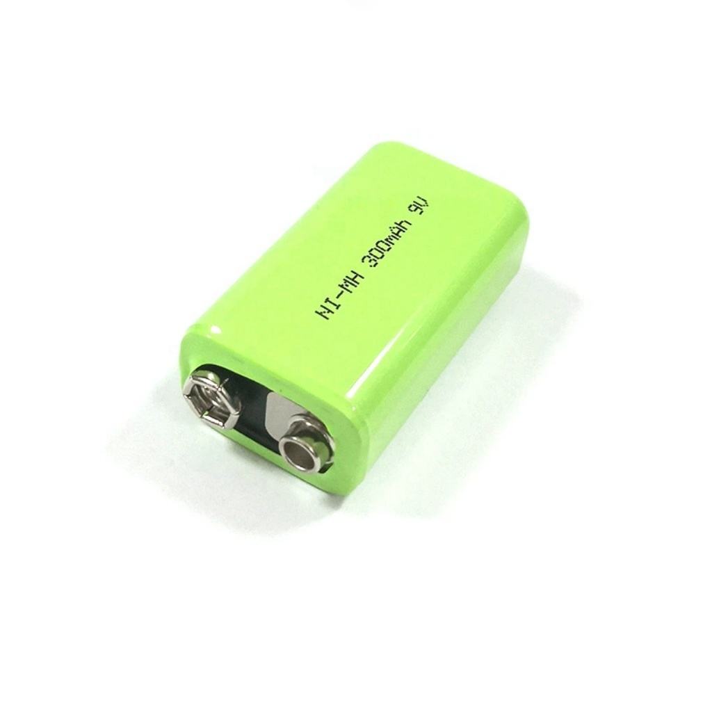 9V 180-300mAh Ni-MH Rechargeable Battery