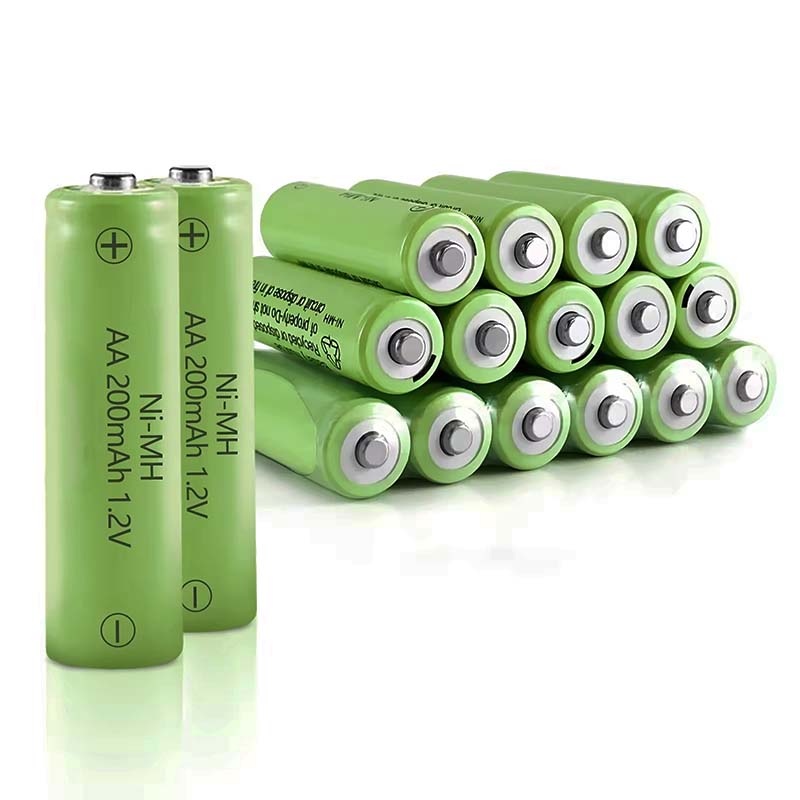 1.2V 200mAh 350mAh AA Ni-MH Rechargeable Battery