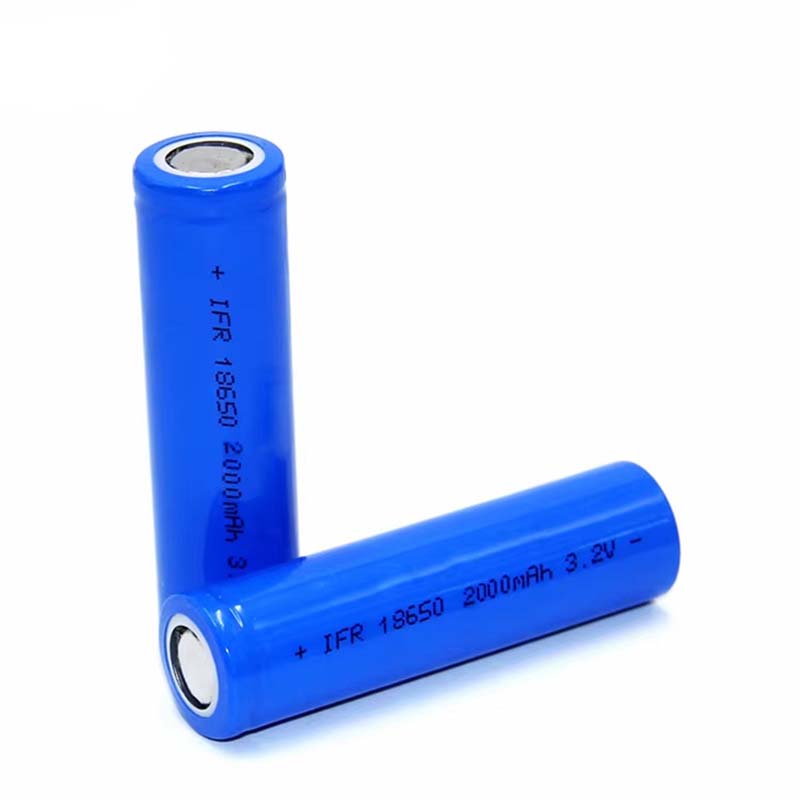 18650 3.2V 1500-1800mAh LiFePO4 Rechargeable Battery