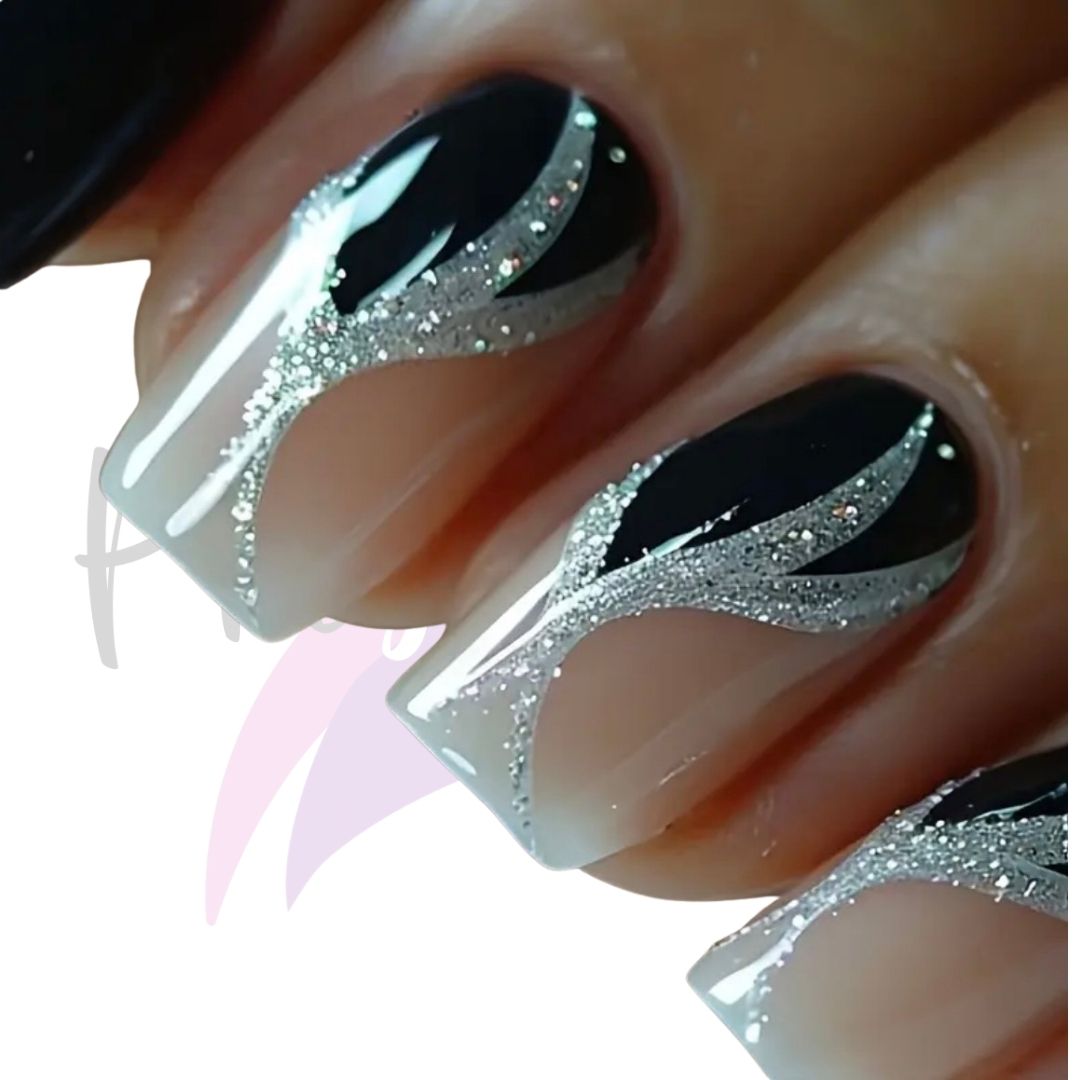 French Tip Nail Art
