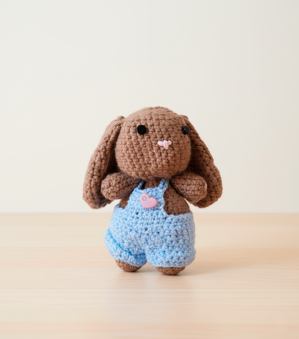 Handmade Crochet Bunny Toy