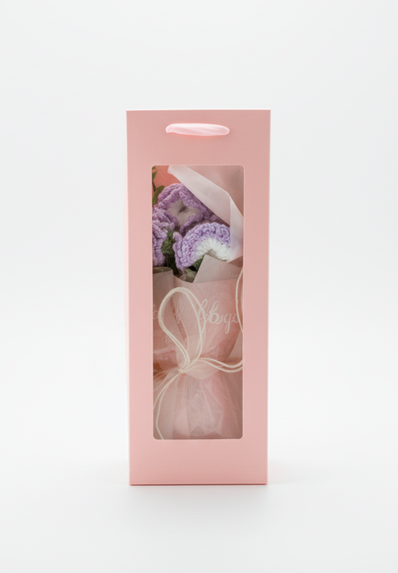 Gift Bouquet in Pink Box