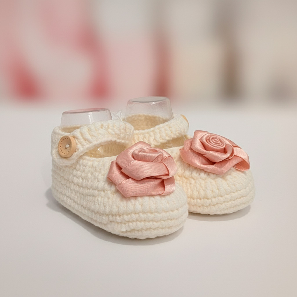 Handmade Baby Booties