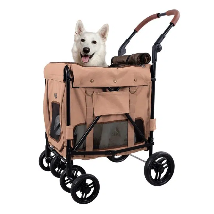 🐾 Gentle Giant Pet Wagon – Estilo y comodidad para perros grandes