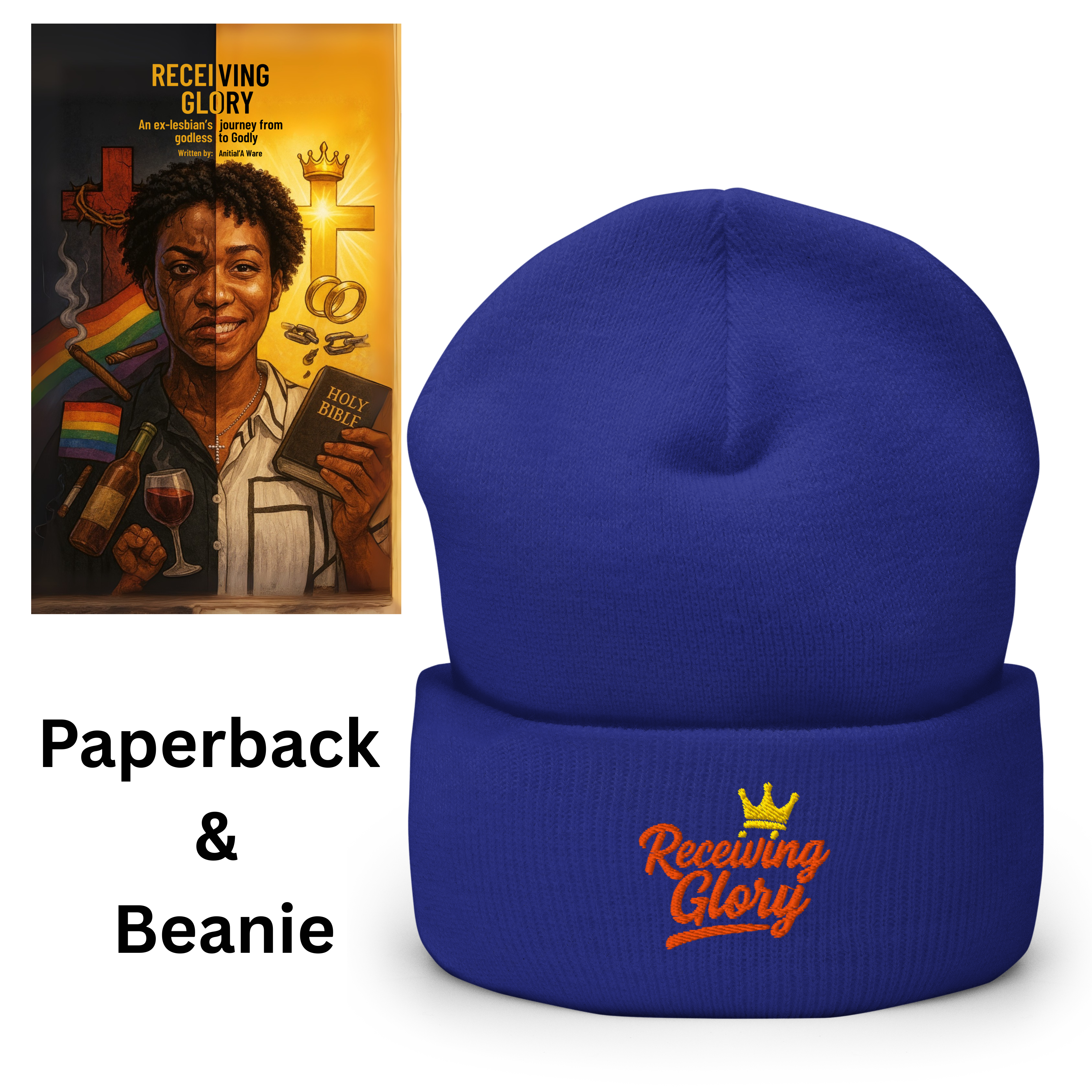 Receiving Glory Paperback and Beanie Bundle