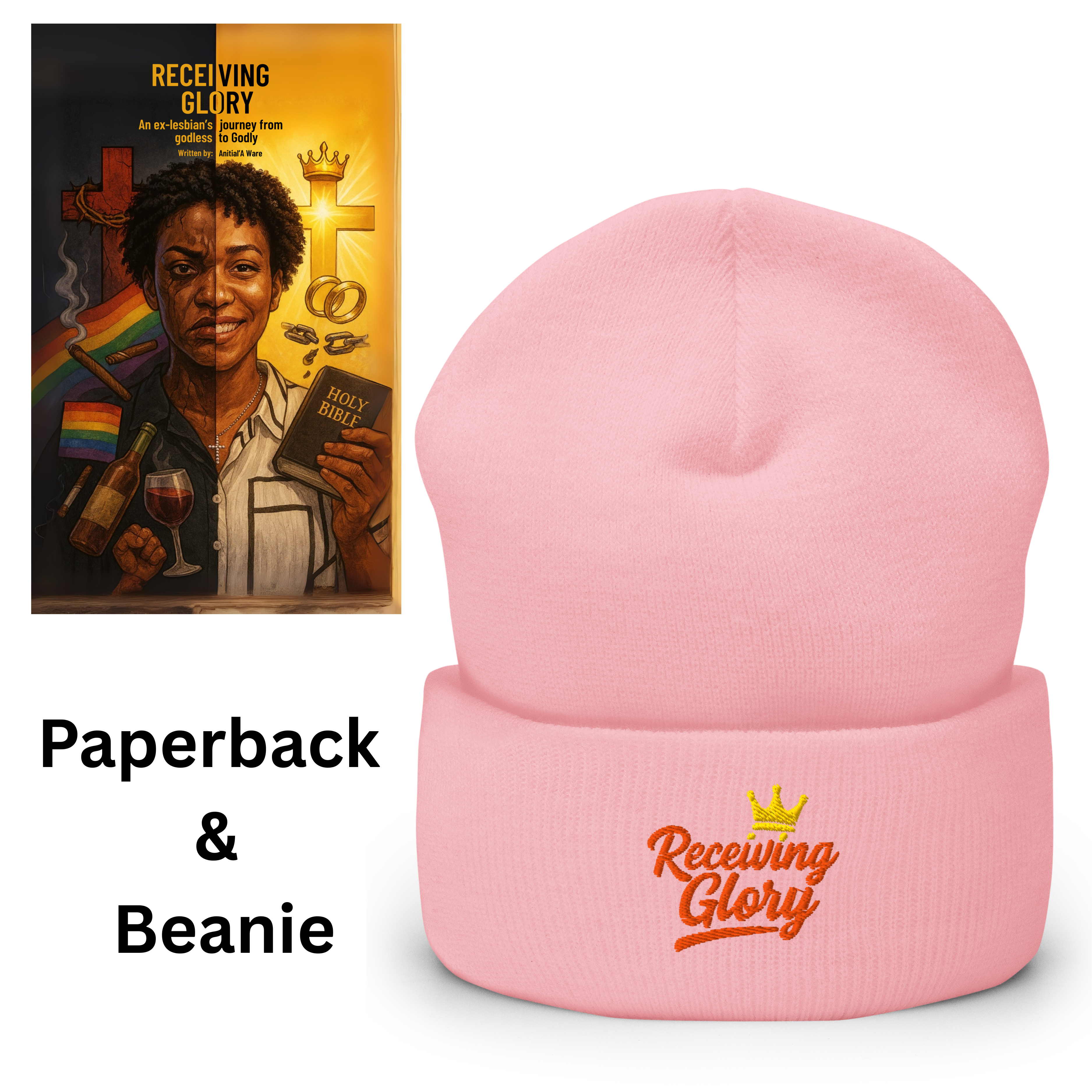 Receiving Glory Paperback and Beanie Bundle