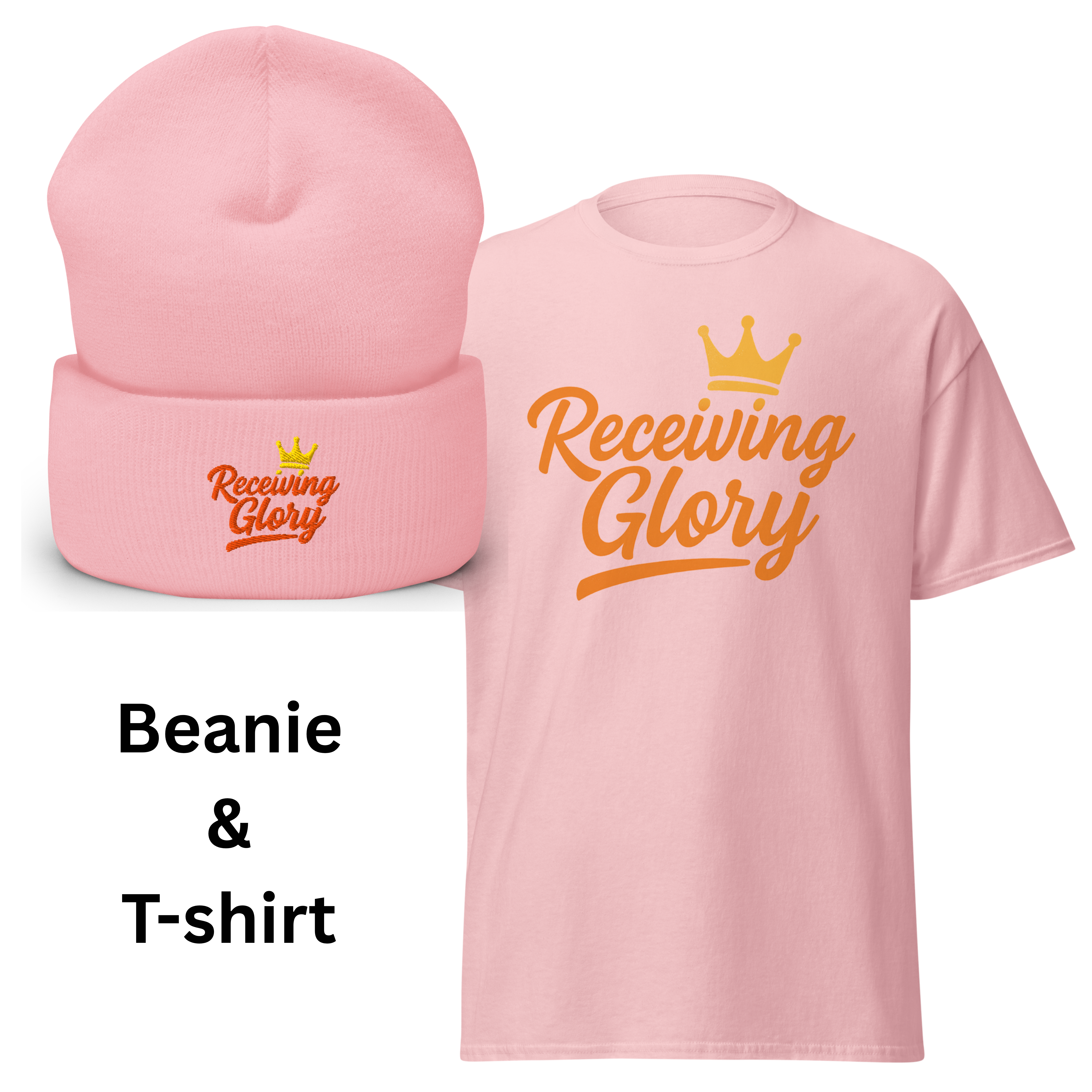 Receiving Glory T-shirt & Beanie Set