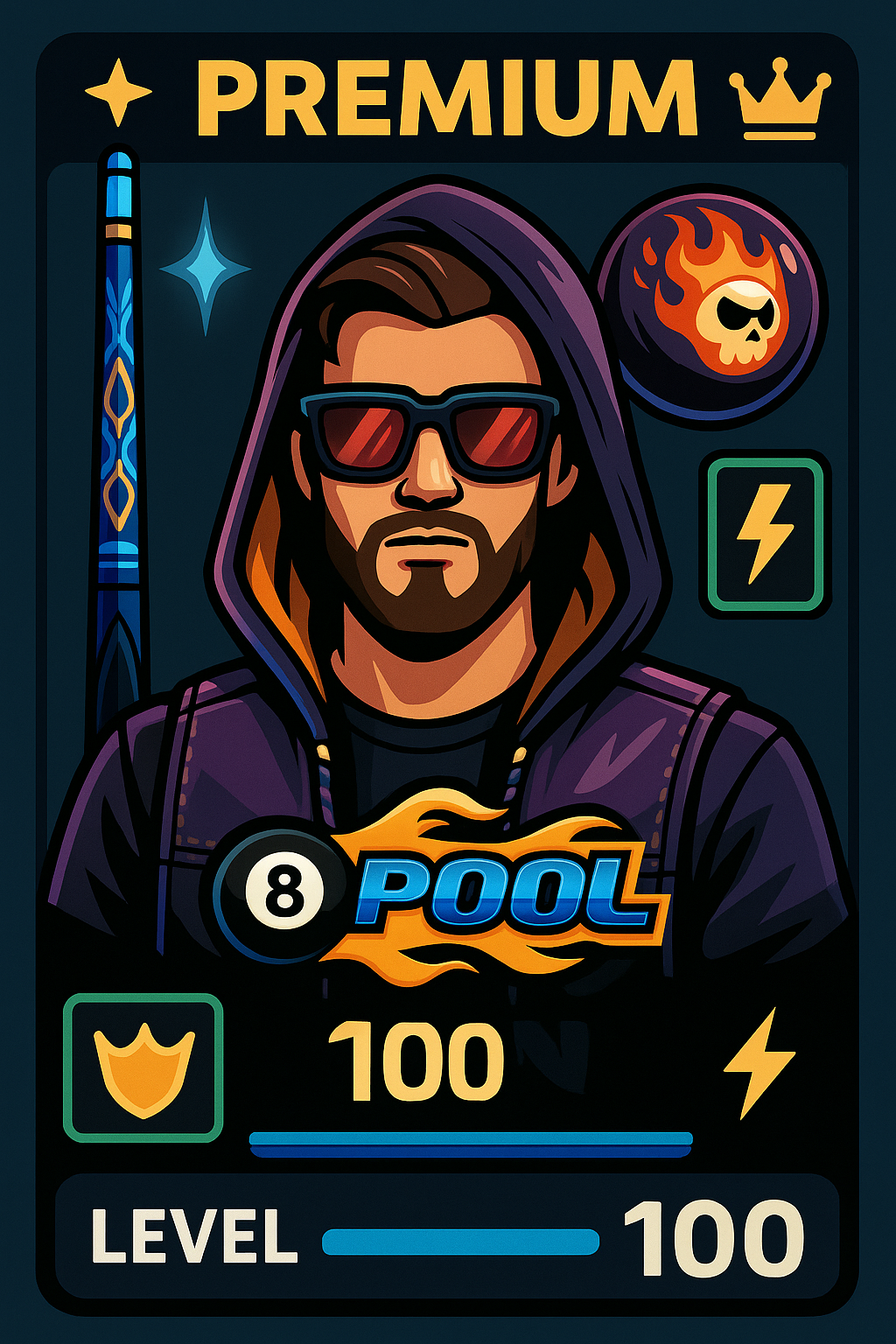 Contas Premium de 8Ball Pool – Jogue como um Profissional! 🎱🔥
