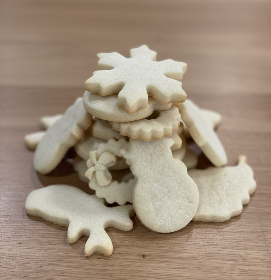 Undecorated Sugar Cookies