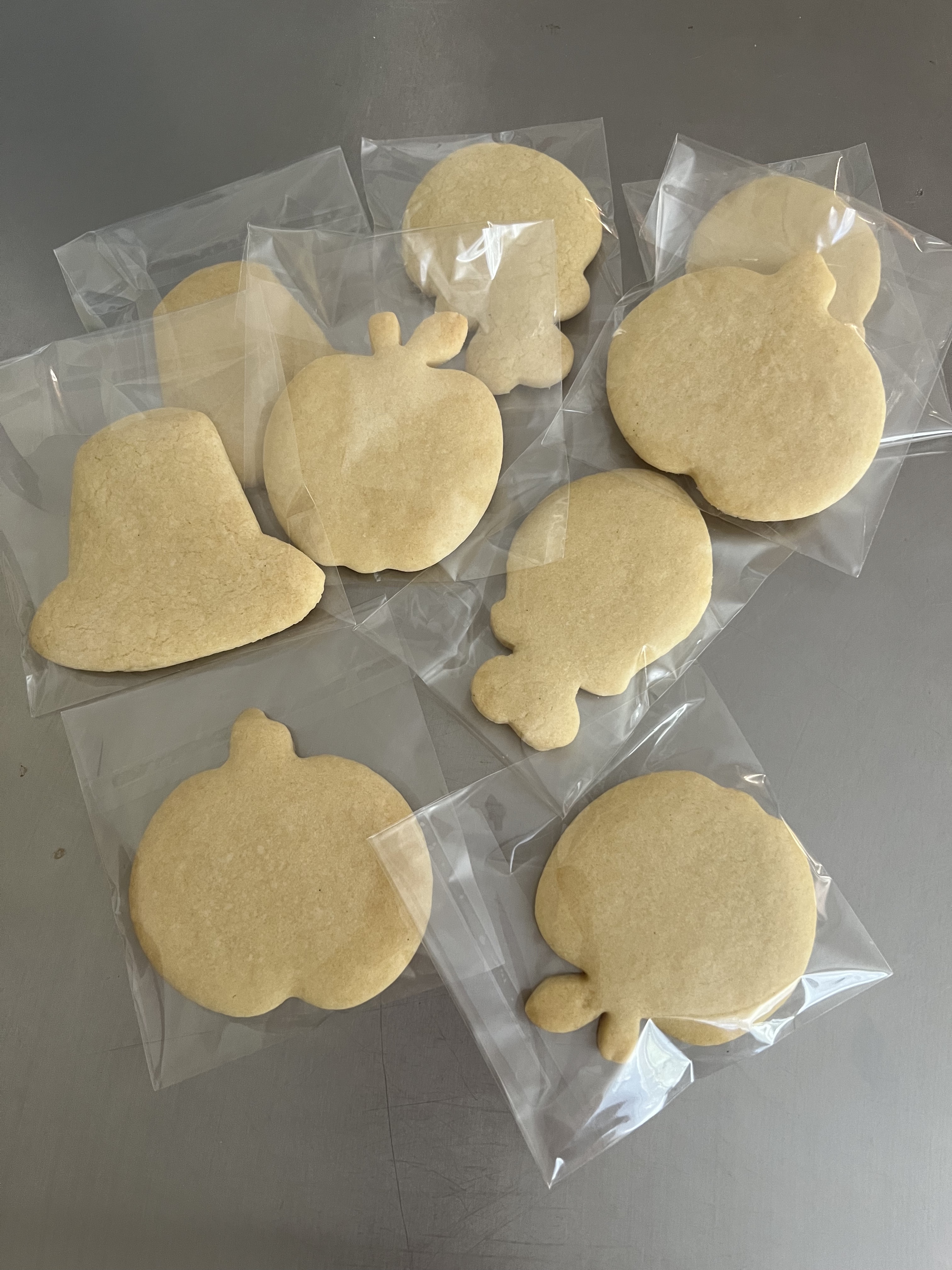 Undecorated Sugar Cookies