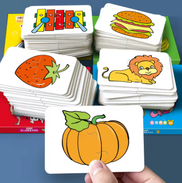 Children’s Flashcard Puzzle Set