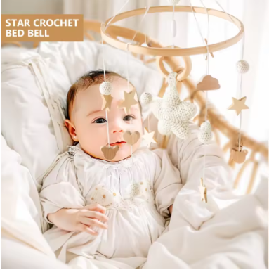 Star Crochet Bed Bell