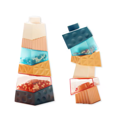 Stackable Modular Spice Containers