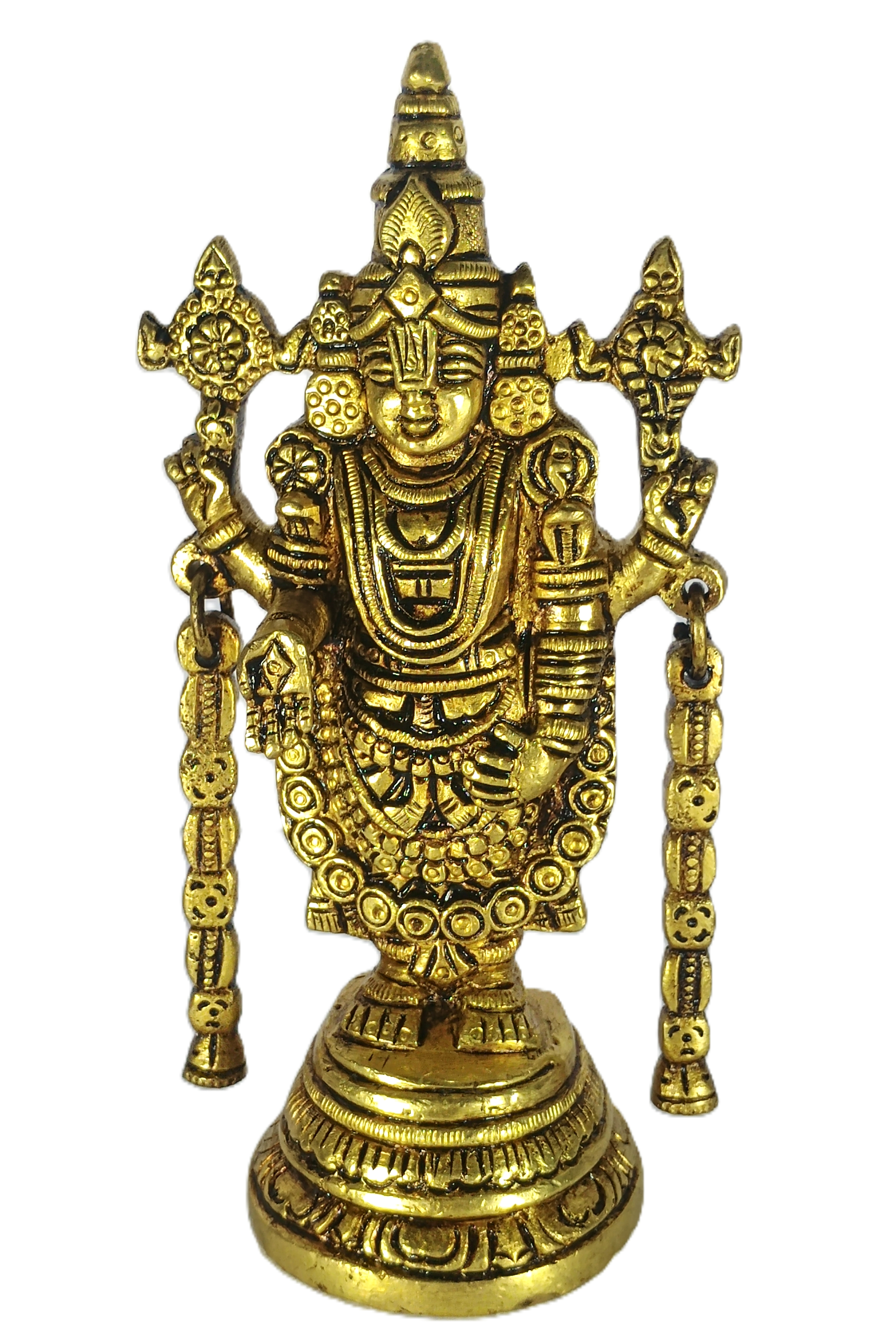 Brass Lord Venkateswara Idol